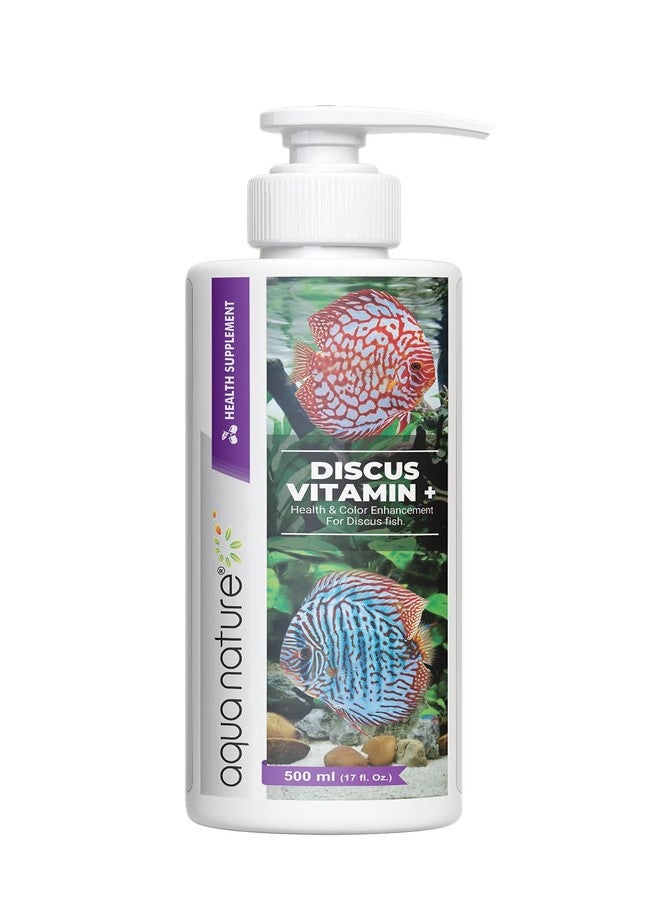 الطبيعة المائية مكمل غذائي AquaNature® Discus Vitamin+ لتعزيز صحة ولون أسماك الديسكس (250 مل) - Image 1